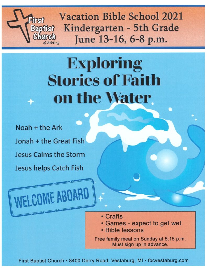 Children's Ministries – First Baptist Church of Vestaburg